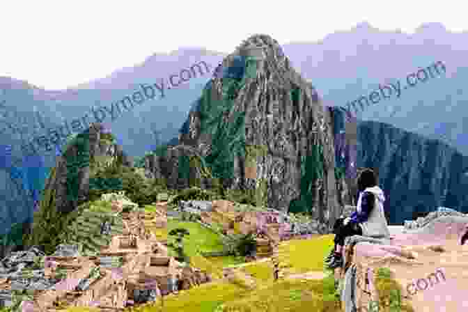 A Breathtaking Sunset View Over The Sacred Valley, With Machu Picchu In The Distance South America On A Flyer (Journey To Machu Picchu)