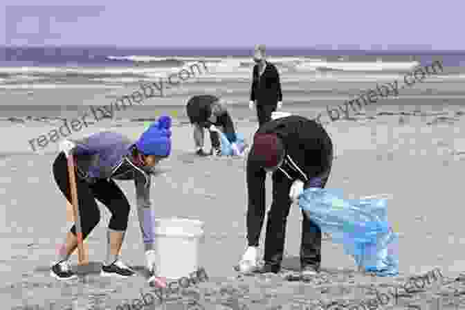 A Group Of People Cleaning Up A Beach, Representing The Commitment To Environmental Responsibility And Collective Action Henry David Thoreau Spiritual And Prophetic Writings (Modern Spiritual Masters Series)