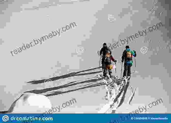 A Group Of Skiers Celebrating On A Mountain Top, With Snow Capped Peaks And A Blue Sky. Controlled Fall: Collected Ski Stories