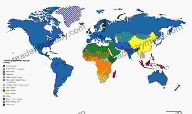 A Map Illustrating The Distribution Of Language Families Around The World C B LINGO