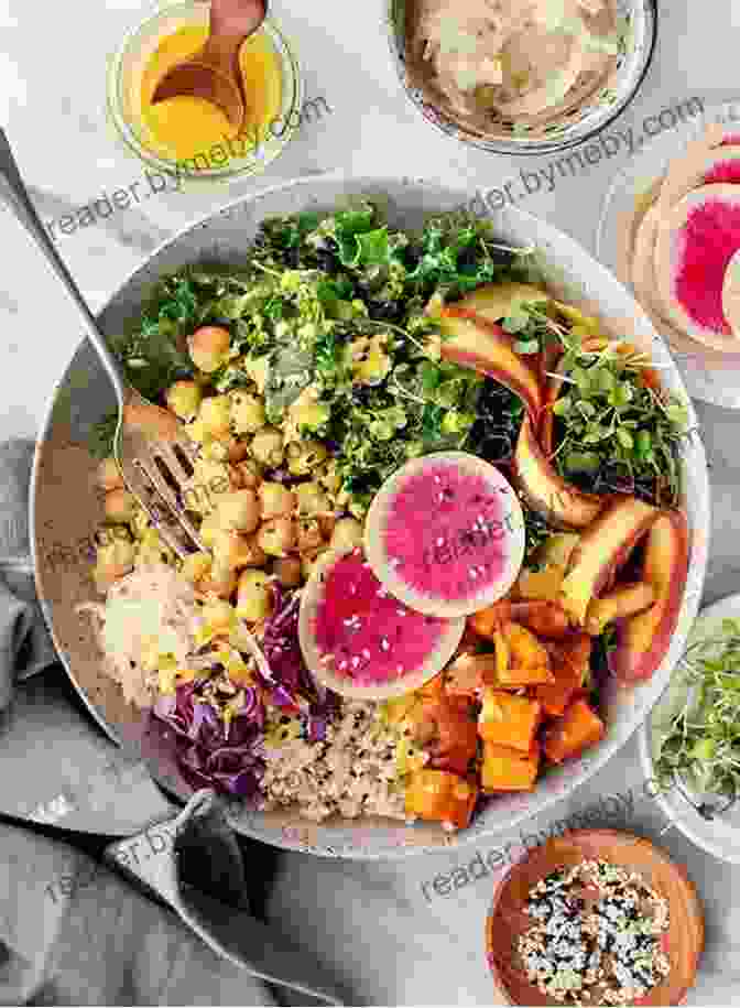 A Mouthwatering Image Of A Colorful Plant Based Dish Making Vegan Meat: The Plant Based Food Science Cookbook (Plant Based Protein Vegetarian Diet Vegan Cookbook Seitan Recipes)