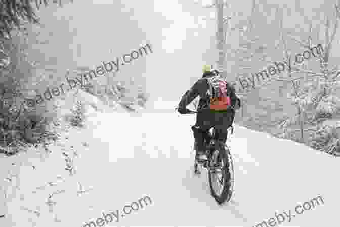 A Person Riding A Bicycle In The Snow Frostbike: The Joy Pain And Numbness Of Winter Cycling