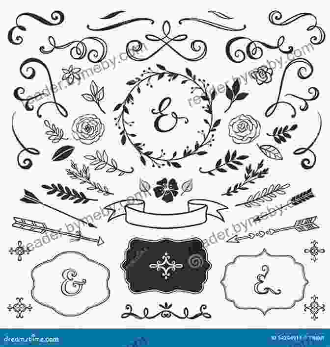 A Photo Of A Hand Lettering Design With Decorative Elements An To Hand Lettering With Decorative Elements (Lettering Calligraphy Typography)