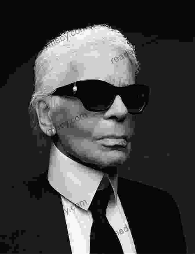 A Photograph Of Karl Lagerfeld Wearing Sunglasses And A Black Suit, With His Signature White Hair And High Collar. Kaiser Karl: The Life Of Karl Lagerfeld