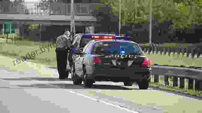 A Police Officer Pulling Over A Car On The Side Of The Road C A L M: Learn 4 Actions To Take During A Traffic Stop