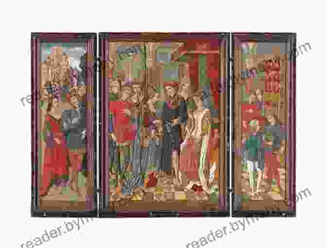 A Vibrant Renaissance Painting Depicting A Courtly Scene With Richly Clad Figures And Ornate Architectural Details Japanese No Masks: With 300 Illustrations Of Authentic Historical Examples (Dover Fine Art History Of Art)