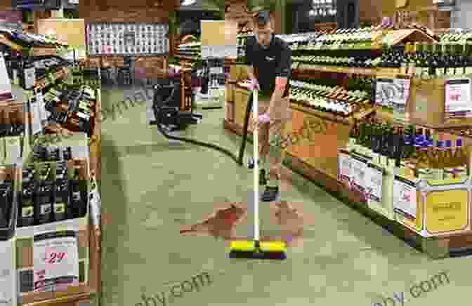 A Woman Cleaning Up A Spilled Product In A Supermarket Shopping Cart Operations Manual For Women: Lessons In Proper Shopping Cart Etiquette For Women