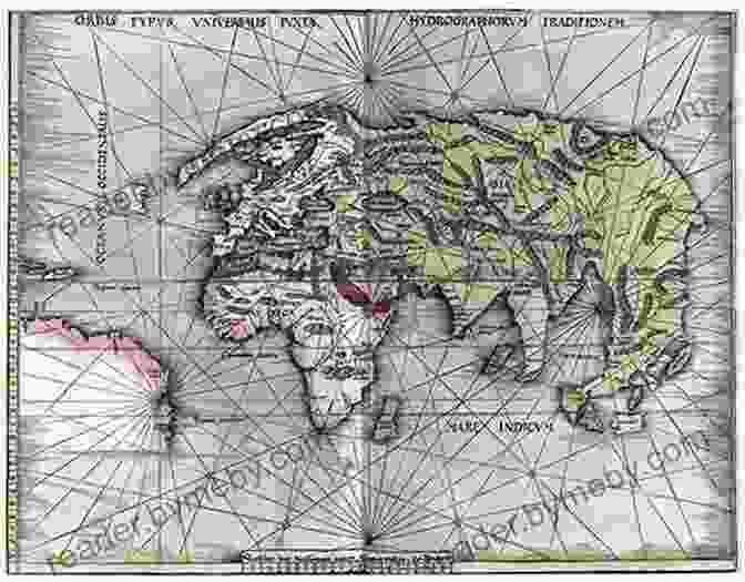 An Ancient Map Depicting The Known World During The Time Of The Pyramid Builders, With Intricate Illustrations Of Ships And Sea Routes. Voyages Of The Pyramid Builders: The True Origins Of The Pyramids From Lost Egypt To Ancient America