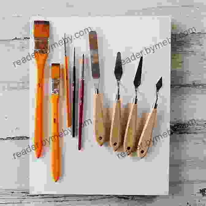 An Assortment Of Acrylic Painting Brushes And A Palette Knife BEGINNERS GUIDE TO MAKE ACRYLIC PAINTING EASY LESS STRESSFUL: Tip To Become A Better Acrylic Painter