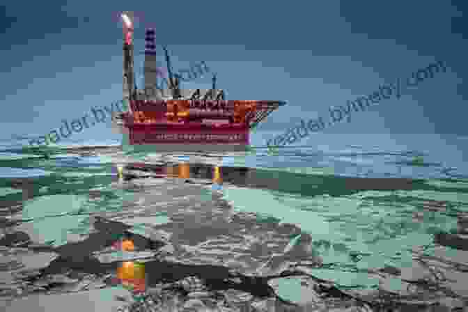 An Oil Rig Operating In The Arctic Ocean Arctic Offshore Engineering