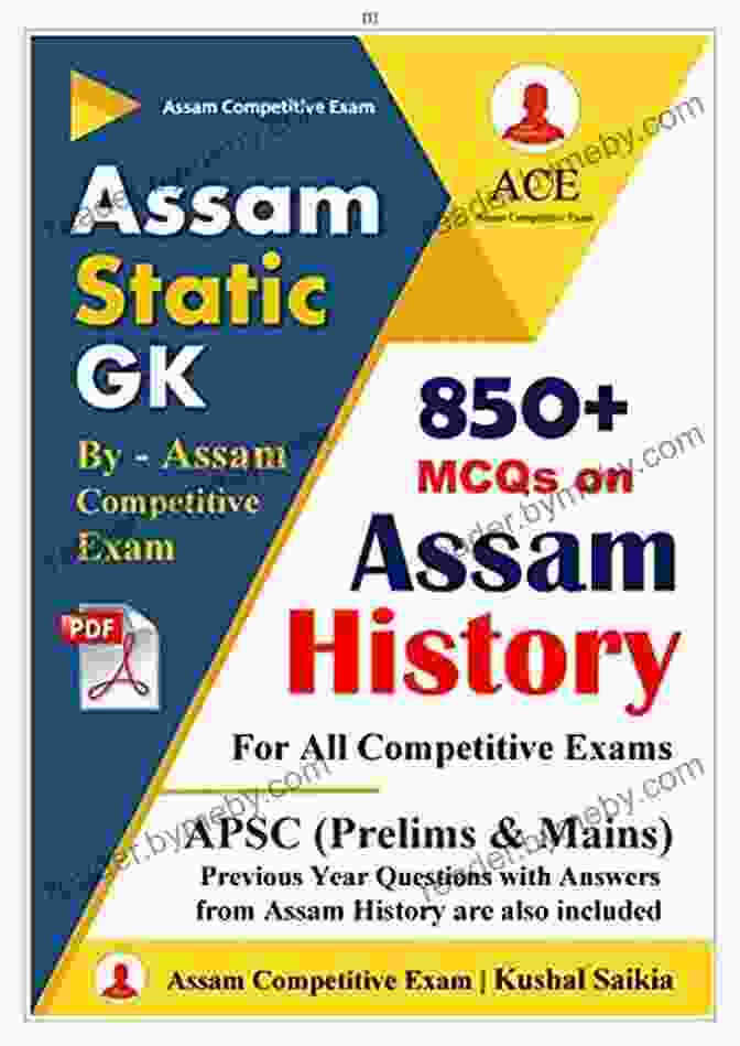 Assam MCQs Book Cover 2500 MCQs Related To Assam For APSC And Other State Exams