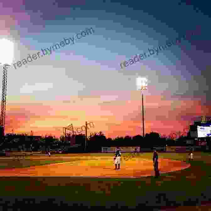 Baseball Being Played At Sunset Touch Em All: Short Stories And Observations From America And Its Pastime