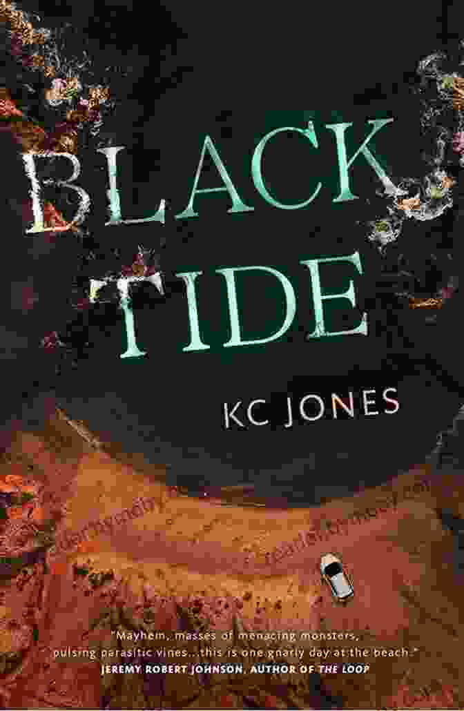 Black Tide Book By Michael Robertson, Featuring A Mysterious Underwater Scene With A Diver In The Foreground And A Dark, Looming Presence Behind Black Tide Michael Robertson