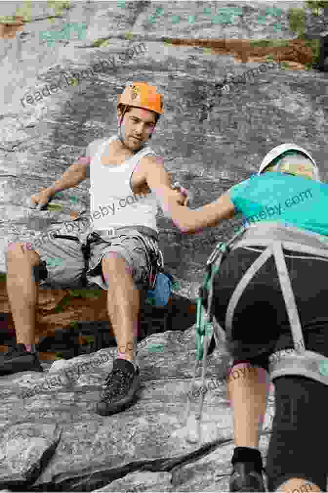 Climbers Scaling A Steep Rock Face, Surrounded By Stunning Mountain Scenery Selected Climbs In The Northeast: Rock Alpine And Ice Routes From The Gunks To Acadia