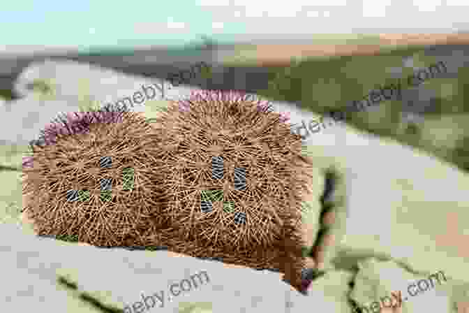 Echinocereus Pectinatus In A Rocky Desert Canyon. A Tour To Mexican Habitats Of Echinocereus Pectinatus: Eine Reise Zu Mexikanischen Standorten Von Echinocereus Pectinatus