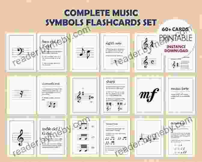 Flashcard Displaying A Musical Symbol For A Sharp Treble Clef Music Notes Vol 1: 93 Flashcards To Help Learning How To Read Music Notes And Play Piano