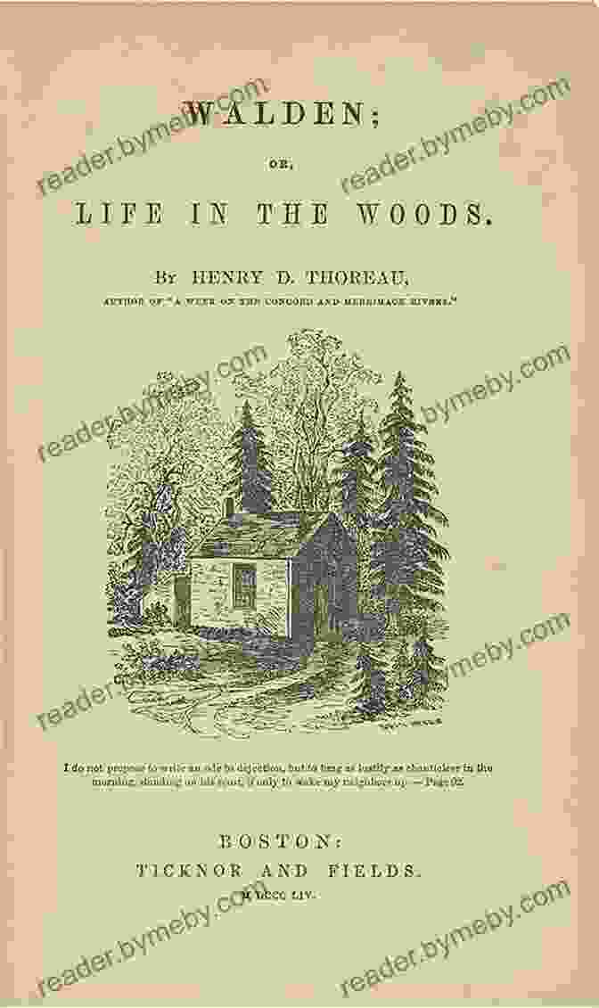 Henry David Thoreau Sitting In Solitude Amidst Serene Nature, Contemplating The Interconnectedness Of Life Henry David Thoreau Spiritual And Prophetic Writings (Modern Spiritual Masters Series)