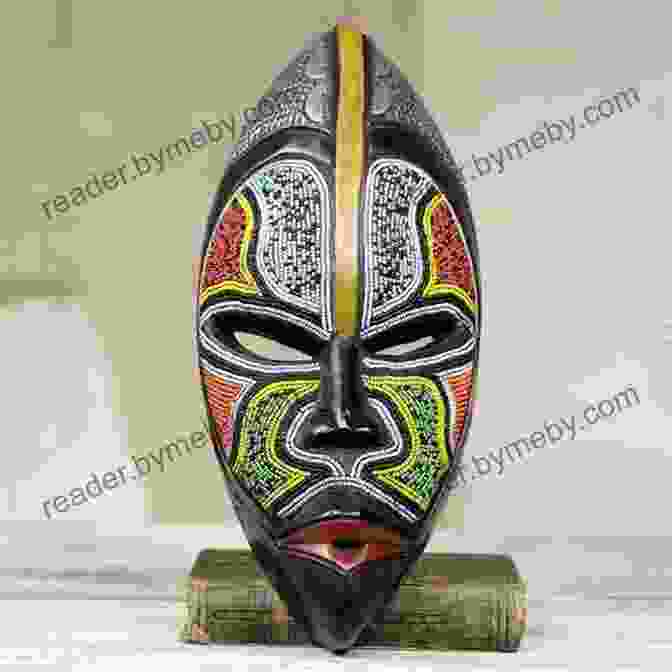 Intricate African Mask Adorned With Beads And Feathers Africa S Struggle For Its Art: History Of A Postcolonial Defeat