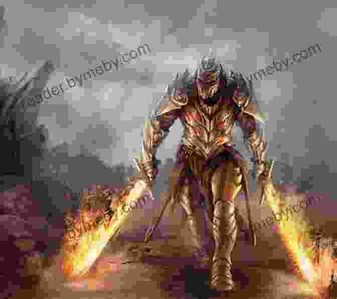 Jaxon Wielding A Fiery Sword In Battle Master Of The Mountain: A Reincarnation LitRPG Adventure (Dragon Core Chronicles 2)