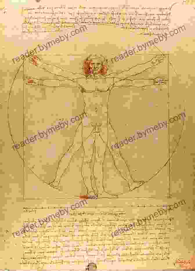 Leonardo Da Vinci's Vitruvian Man Classic Anatomical Illustrations (Dover Fine Art History Of Art)