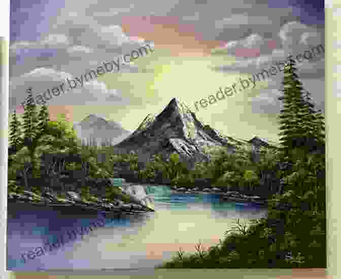 Majestic Mountain Landscape Painting By Beginner LANDSCAPE PAINTING FOR BEGINNERS: Beginners Step By Step Guide On Landscape Painting For Beginners