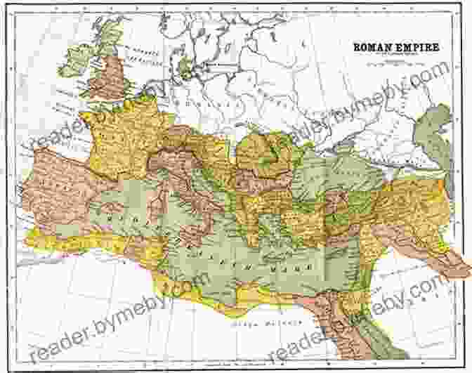 Map Of The Roman Empire Ladybird Histories: Romans Ladybird