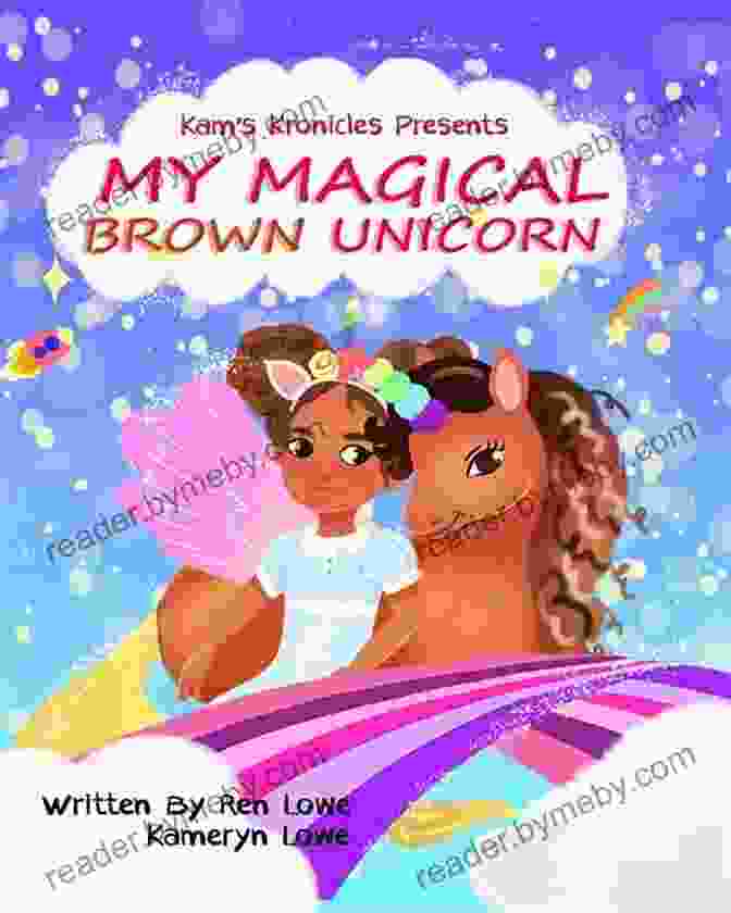 Ren Lowe, The Magical Brown Unicorn, Stands Majestically In A Field Of Wildflowers. My Magical Brown Unicorn Ren Lowe