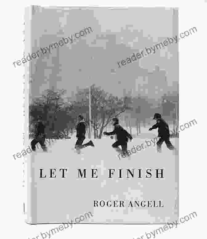 Roger Angell Reading 'Let Me Finish' To A Captivated Audience Let Me Finish Roger Angell