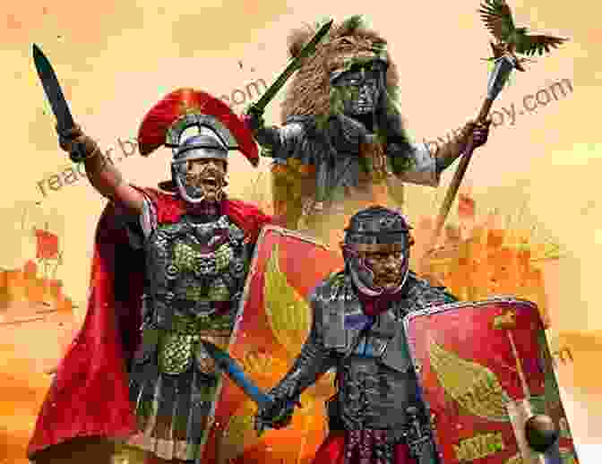 Roman Legionaries In Battle Ladybird Histories: Romans Ladybird