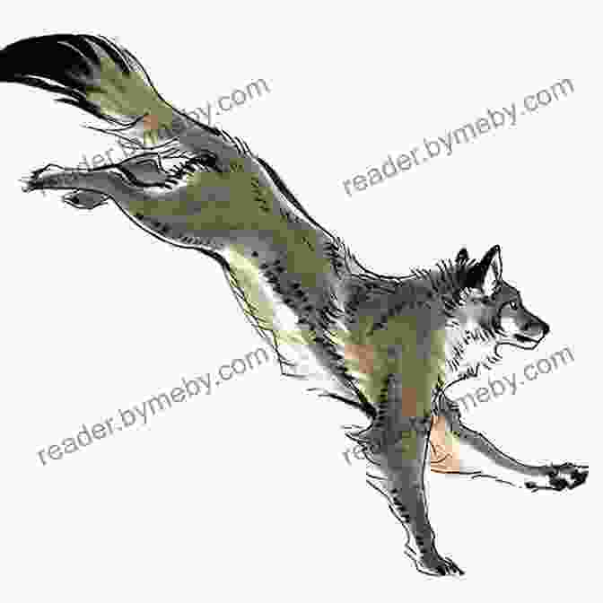 Sketch Of A Running Wolf The Field Guide To Drawing Sketching Animals