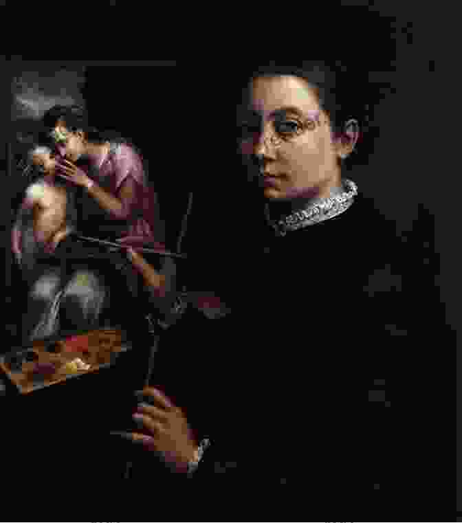 Sofonisba Anguissola, Self Portrait At The Easel, 1556 Sofonisba Anguissola: Drawings Paintings (Annotated)