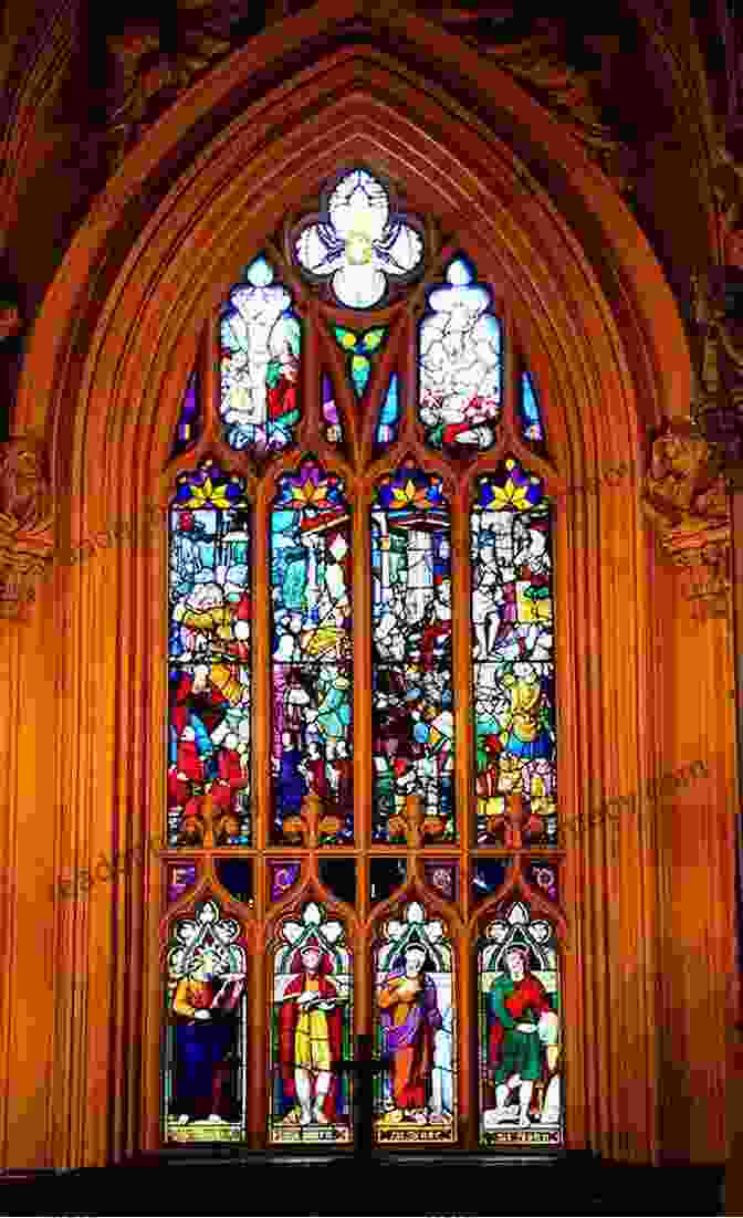 St. James Episcopal Church With Gothic Revival Architecture And Stained Glass Windows A Walking Tour Of Bristol Pennsylvania (Look Up America Series)