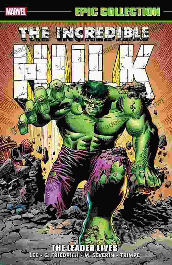 The Incredible Hulk Epic Collection Cover, Featuring The Hulk Smashing Through A Wall. Incredible Hulk Epic Collection: Crisis On Counter Earth (Incredible Hulk (1962 1999))