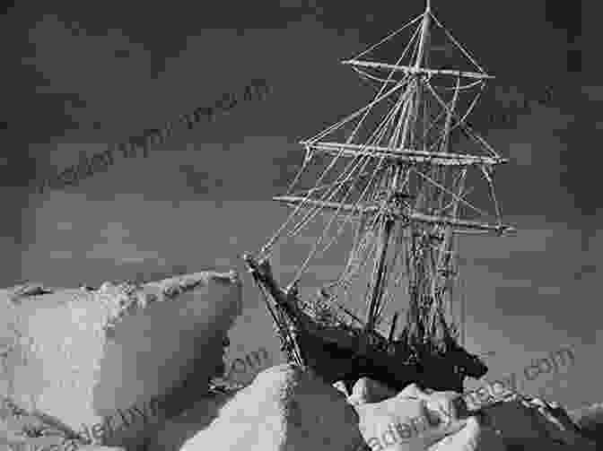 The Ship Endurance Trapped In Pack Ice Shackleton: By Endurance We Conquer