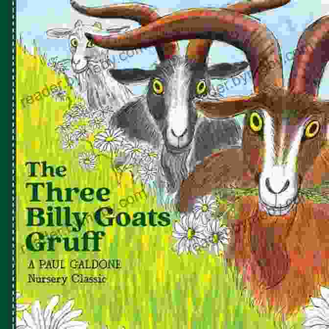 The Three Billy Goats Gruff By Paul Galdone, Featuring Three Goats Crossing A Bridge And A Troll Lurking Beneath The Three Billy Goats Gruff (Paul Galdone Nursery Classic)