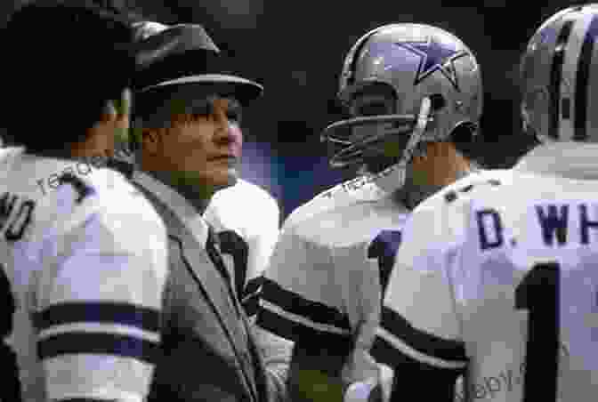 Tom Landry On The Sidelines Coaching The Dallas Cowboys Tom Landry: Football Hero Steve Brezenoff