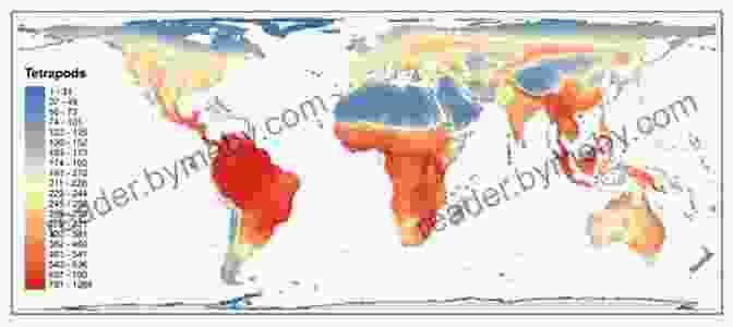 World Map Highlighting The Distribution And Abundance Of Various Animal Species Animal Facts: By The Numbers