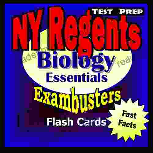 NY Regents Biology Living Environment Test Prep Review Exambusters Flashcards: New York Regents Exam Study Guide (Exambusters Regents 2)